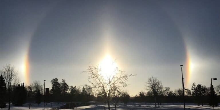 What are Sun Dogs?