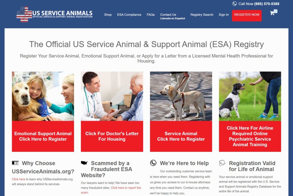 US Service Animals